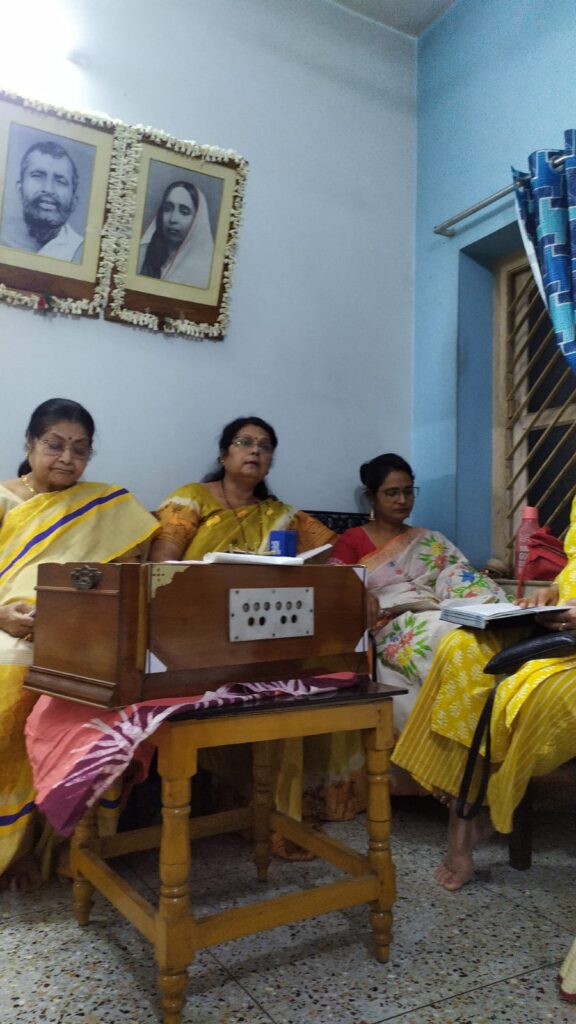 189th birthday celebration of SriSri Thakur Ramakrishna Deva at Saradayan's office