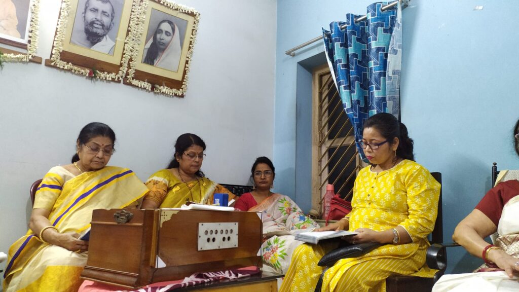 189th birthday celebration of SriSri Thakur Ramakrishna Deva at Saradayan's office